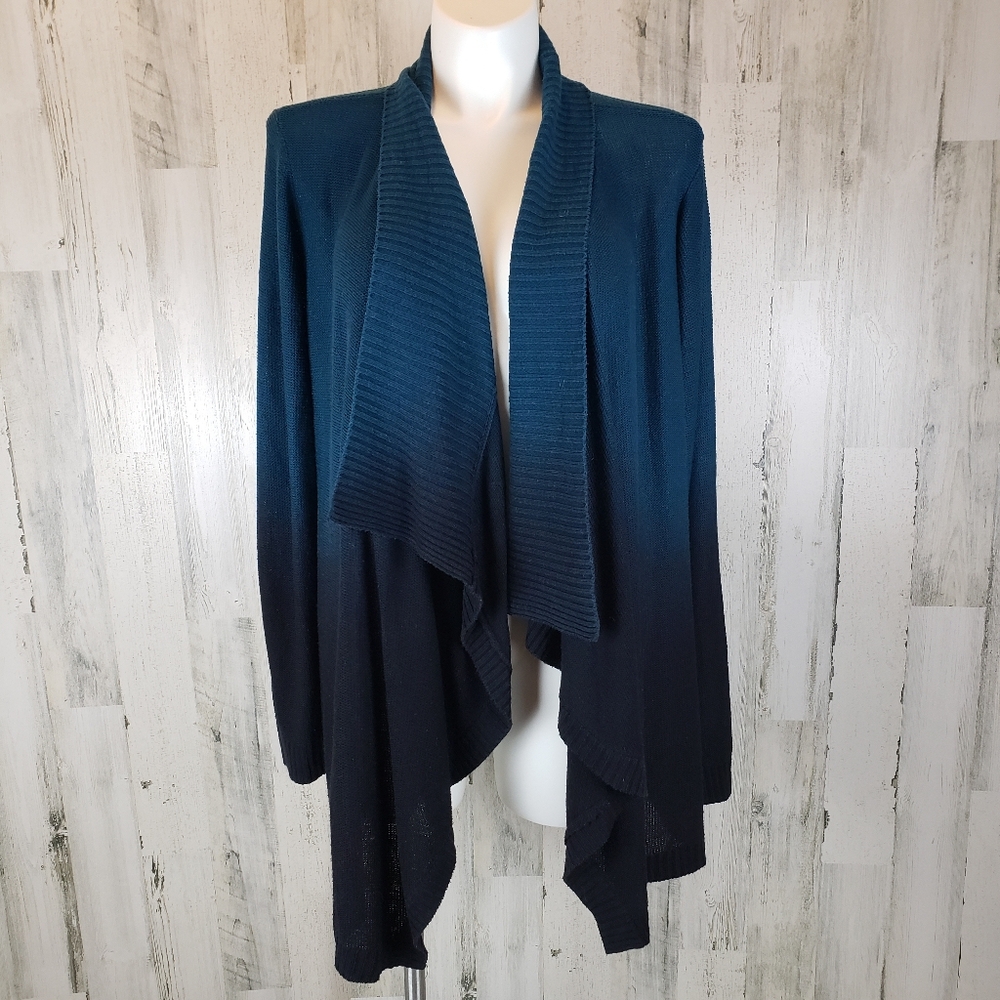 Torrid Women's Draped Cardigan Ombre Sz 3X